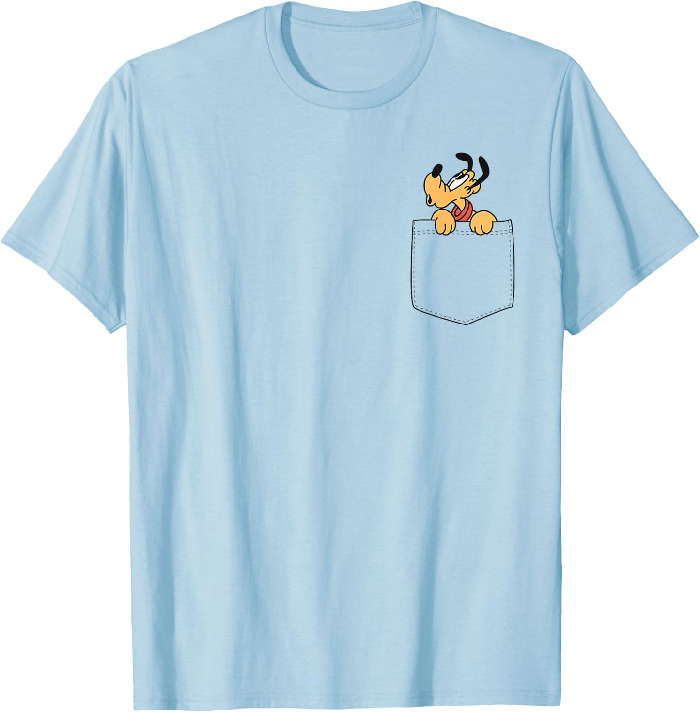 Disney - Pluto Pocket T-Shirt - T-Shirt | Light Blue