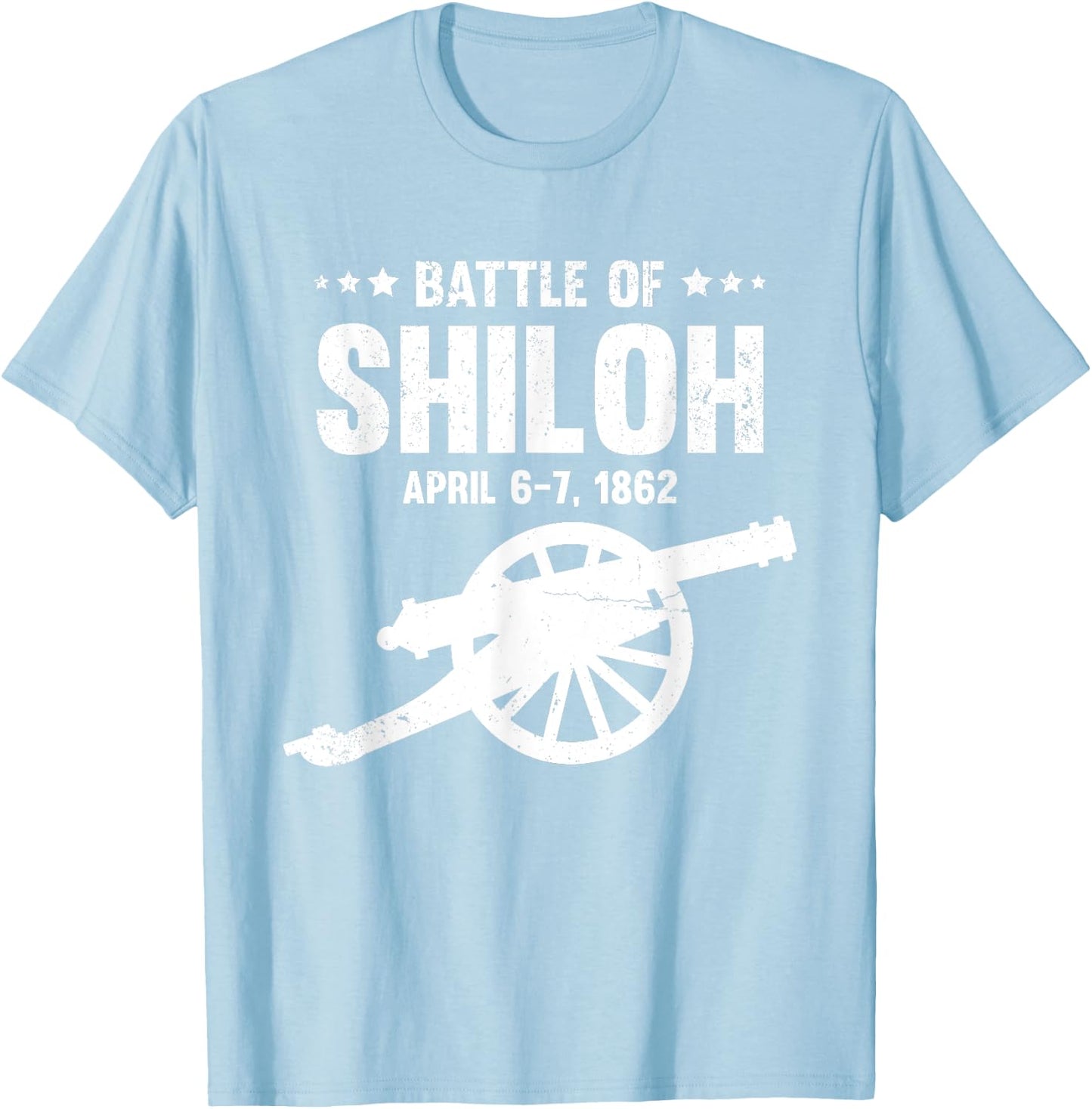Battle of Shiloh Civil War Battle Tennessee Battlefield T-Shirt - T-Shirt | Light Blue