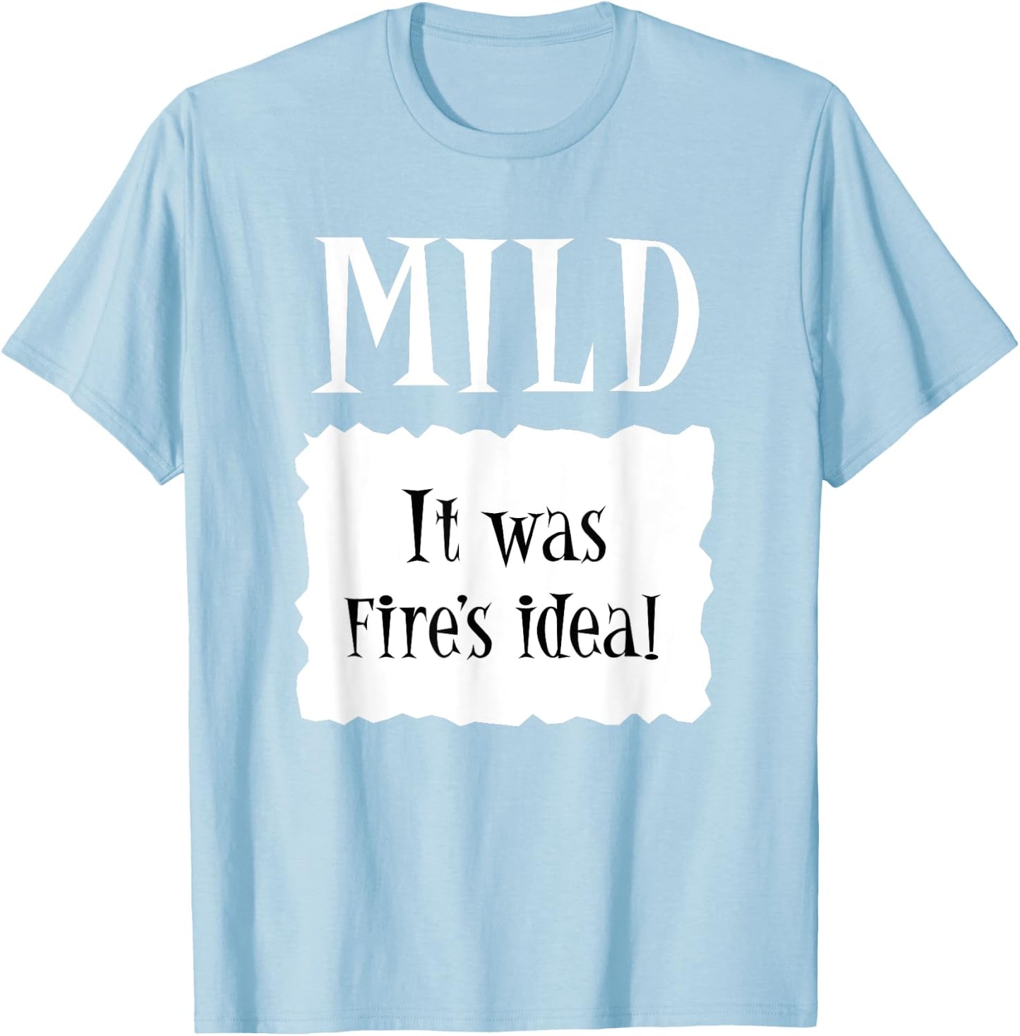 MILD - Hot Packet Halloween Taco Costume T-Shirt - T-Shirt | Light Blue