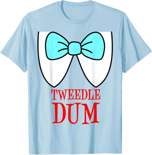 Tweedle Dum Costume T-Shirt - T-Shirt | Light Blue