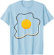 Funny Egg Halloween Costume PRETEND I'M AN EGG White Yellow T-Shirt - T-Shirt | Light Blue