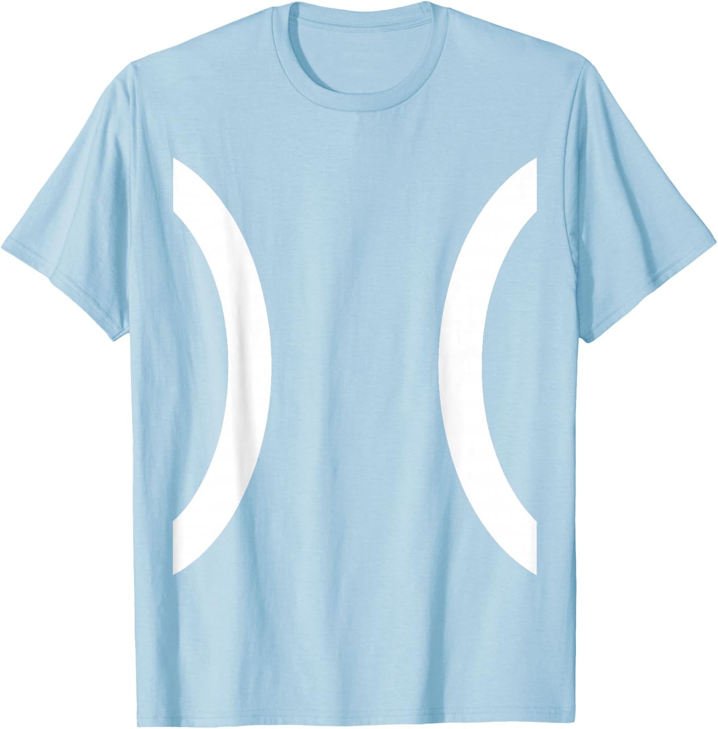 Tennis Ball Costume Funny Boys Tennis Halloween Costume T-Shirt - T-Shirt | Light Blue