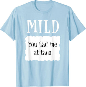 MILD - Hot Packet Halloween Taco Costume T-Shirt - T-Shirt | Light Blue