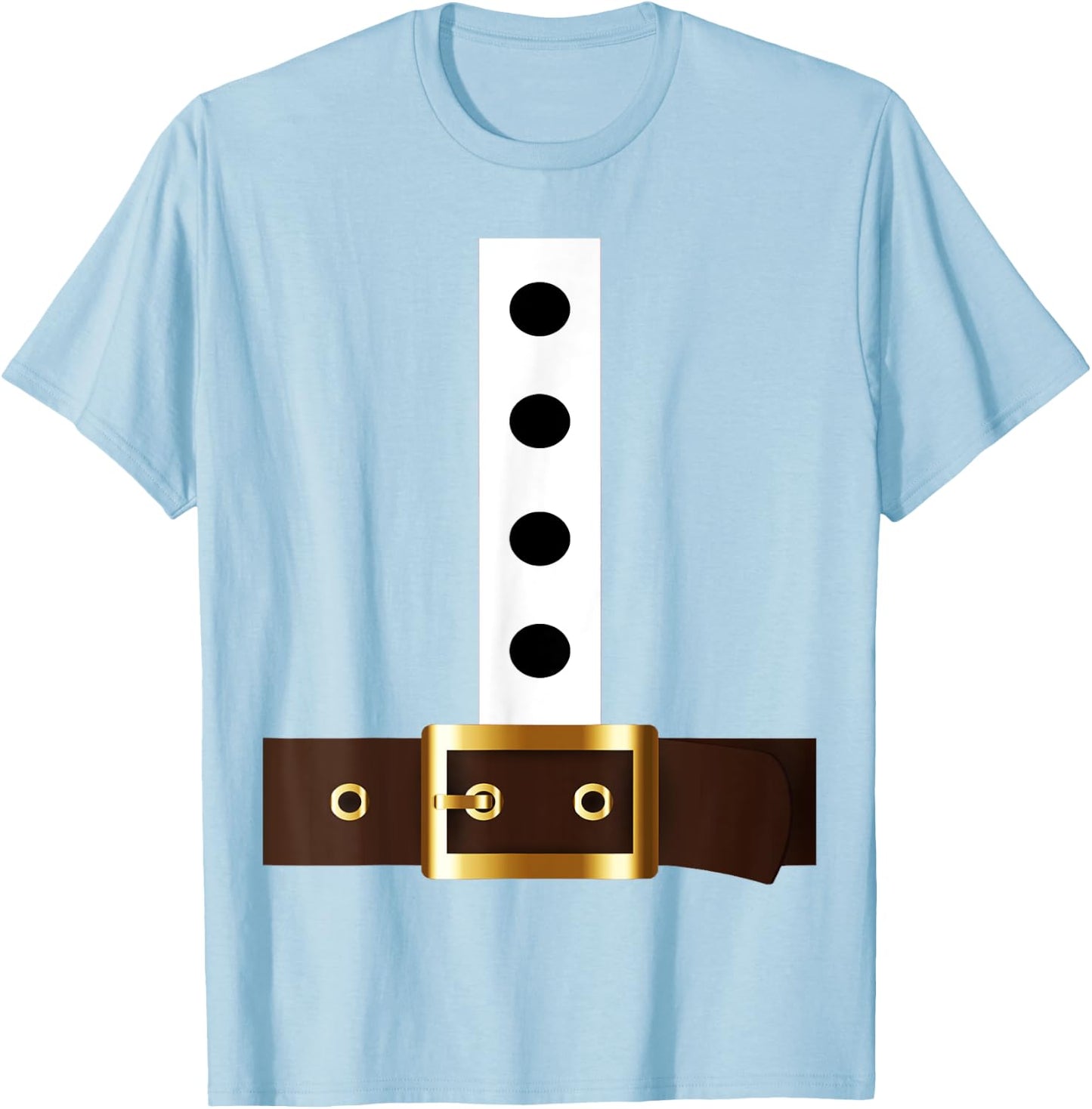 Christmas Santa - Santa Claus Costume Fun Santa Suit T-Shirt - T-Shirt | Light Blue