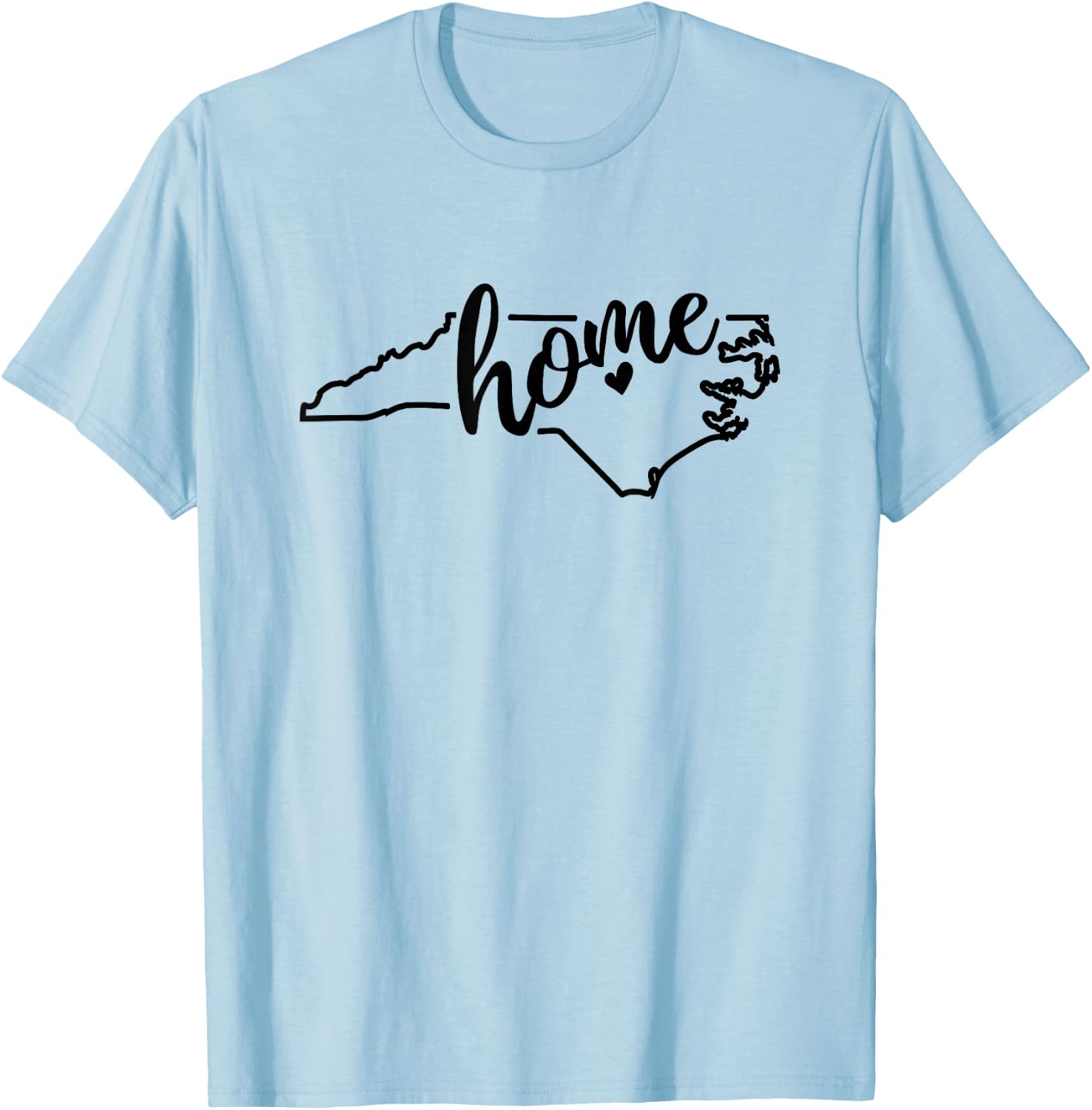 North Carolina Home - North Carolina T-Shirt - T-Shirt | Light Blue