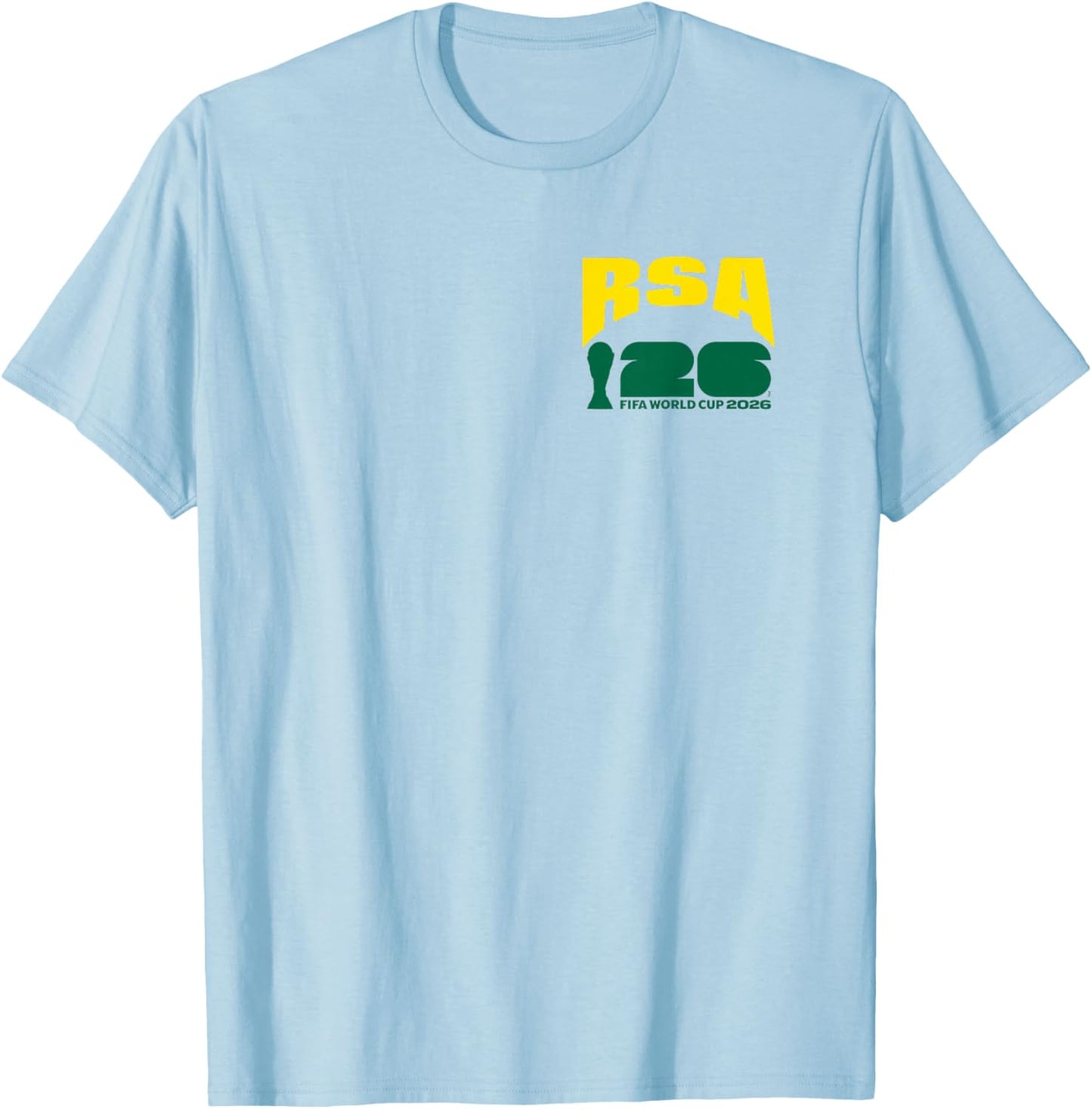 FIFA World CUP26 South Africa Ball in Goal T-Shirt - T-Shirt | Light Blue