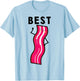 Bacon and Egg Matching BFF Best Friend T Shirts Bestie T-Shirt - T-Shirt | Light Blue