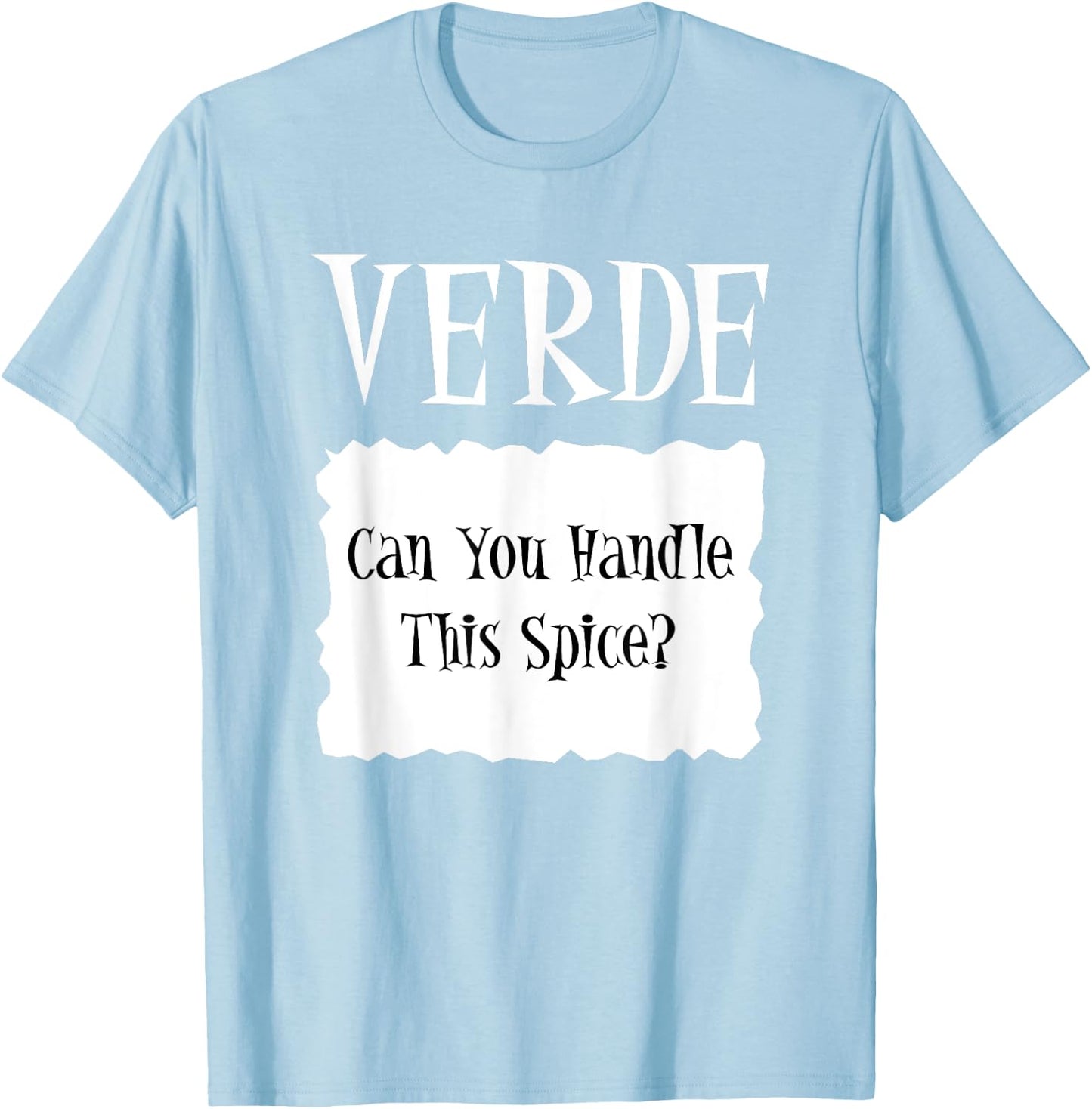 VERDE - Hot Packet Halloween Taco Costume T-Shirt - T-Shirt | Light Blue