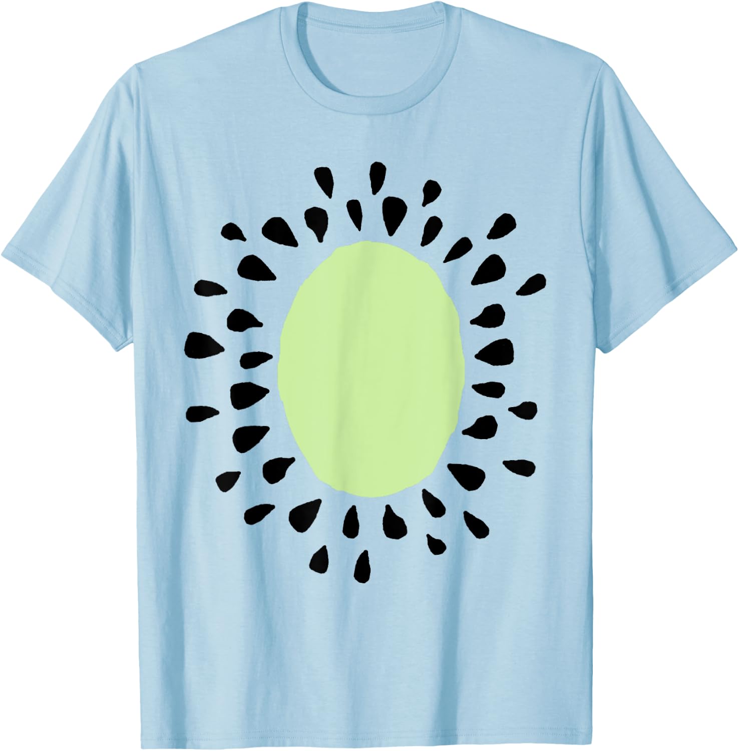 Kiwi Costume Shirt - Cute Cheap Halloween Costume Fruit T-Shirt - T-Shirt | Light Blue