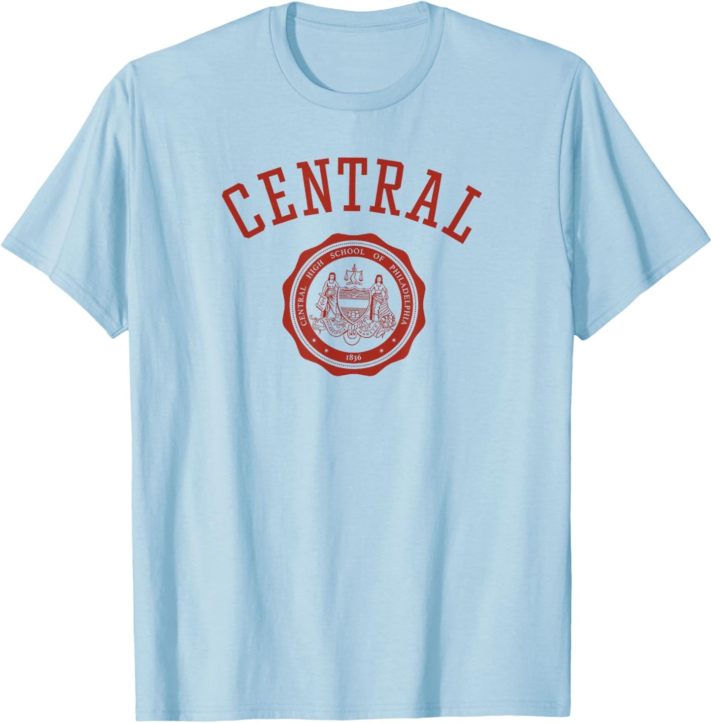 251! Classic Central High School T-Shirt - T-Shirt | Light Blue