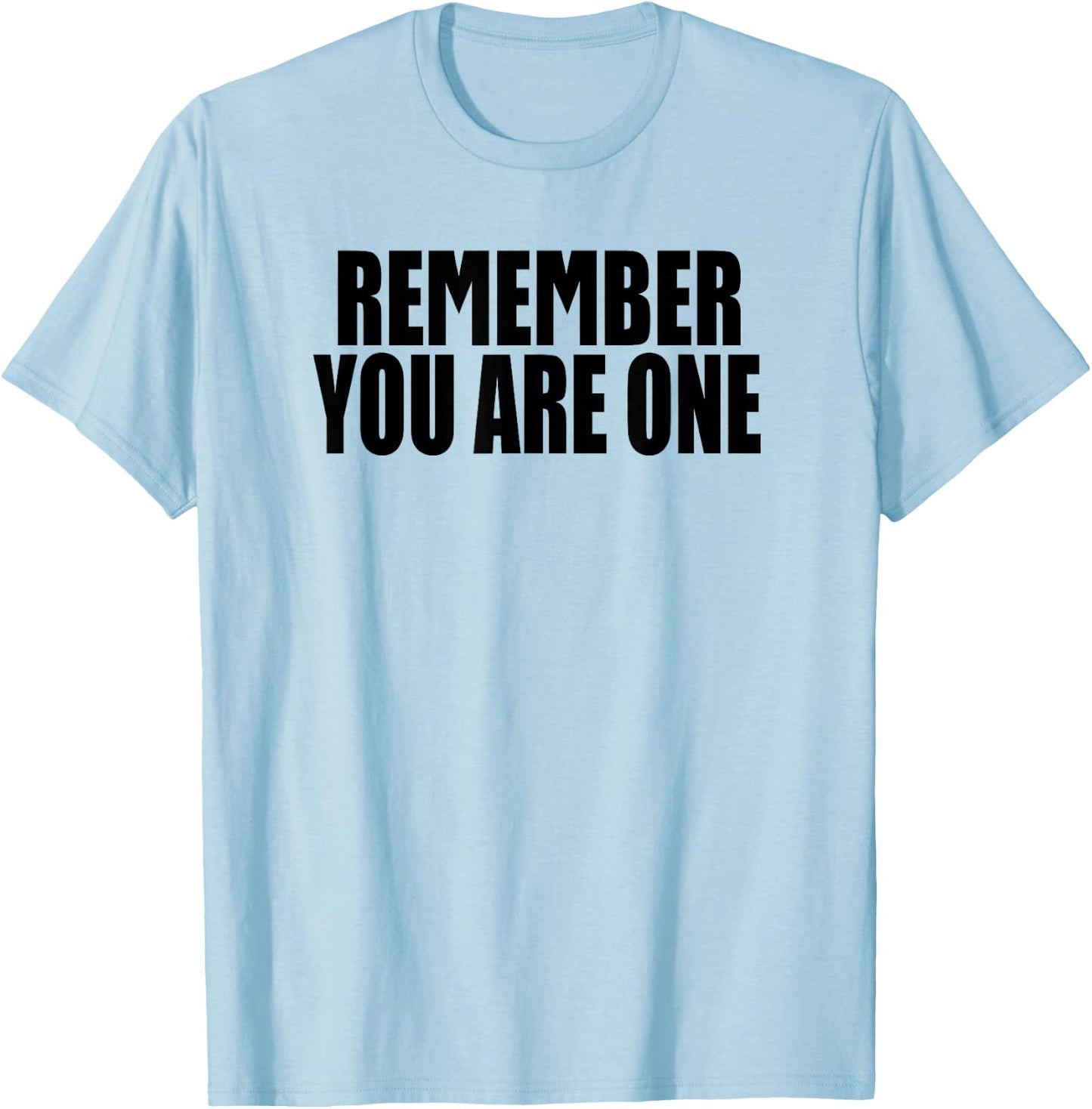 Remember you are one SUBSTANCE T-Shirt - T-Shirt | Light Blue