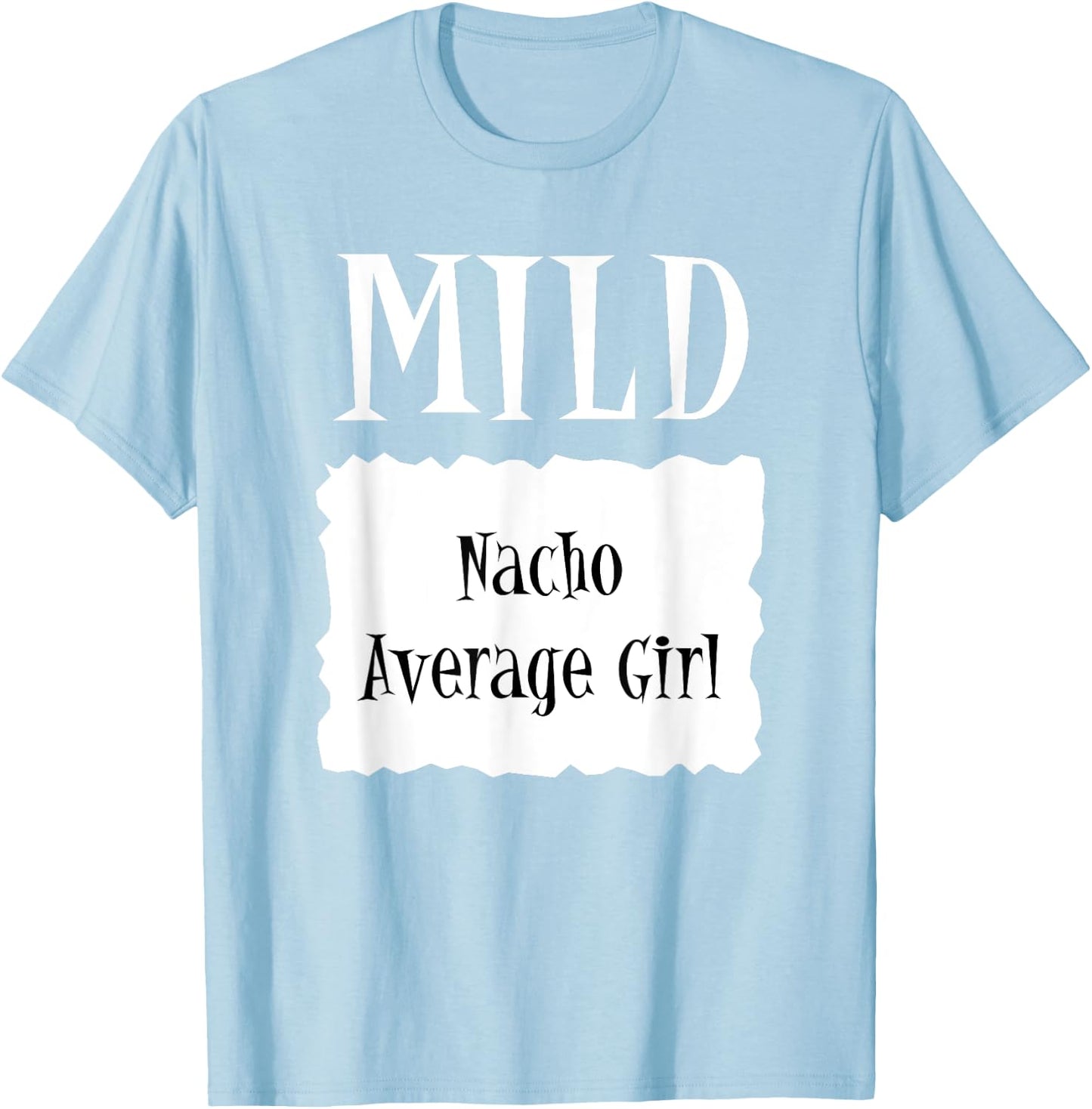 MILD - Hot Packet Halloween Taco Costume T-Shirt - T-Shirt | Light Blue