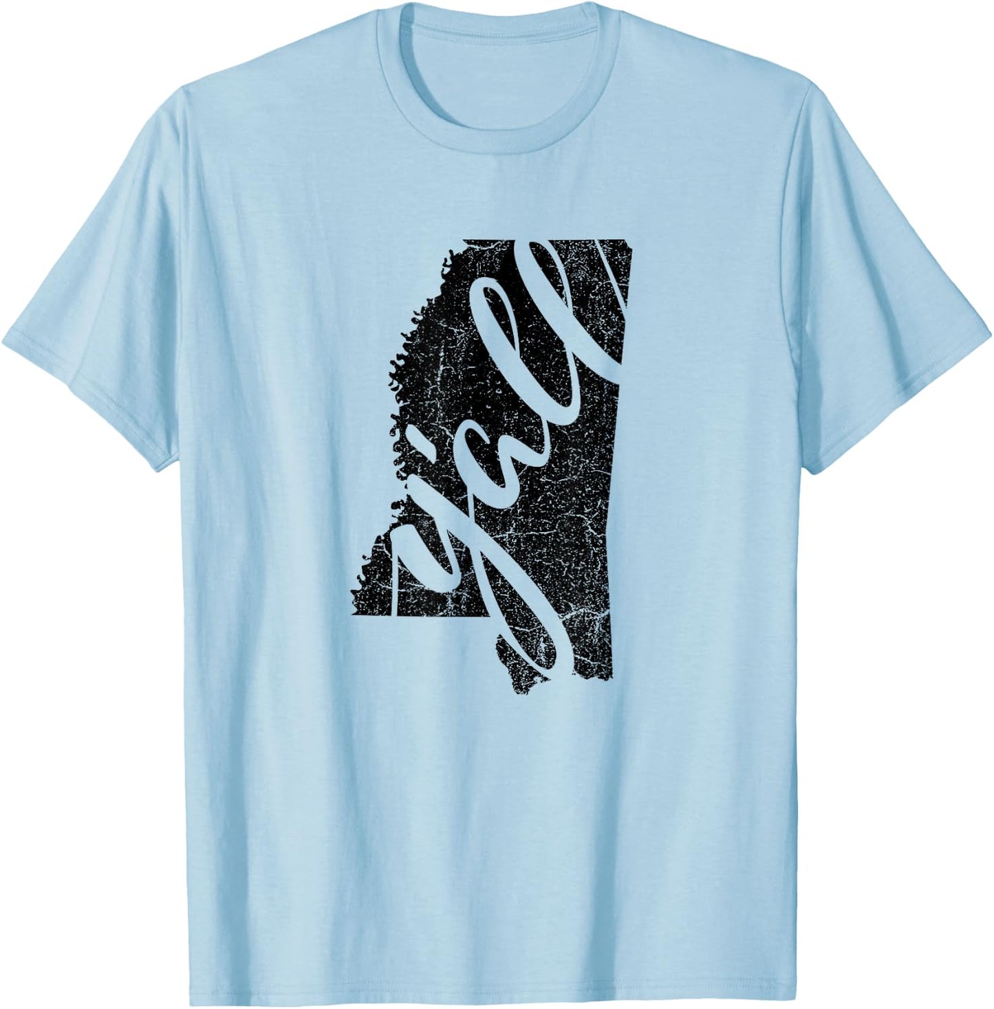 Mississippi Y'all shirt Mississippi shirt or men T-Shirt - T-Shirt | Light Blue
