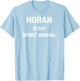 Horan Is My Spirit Animal T-Shirt - T-Shirt | Light Blue