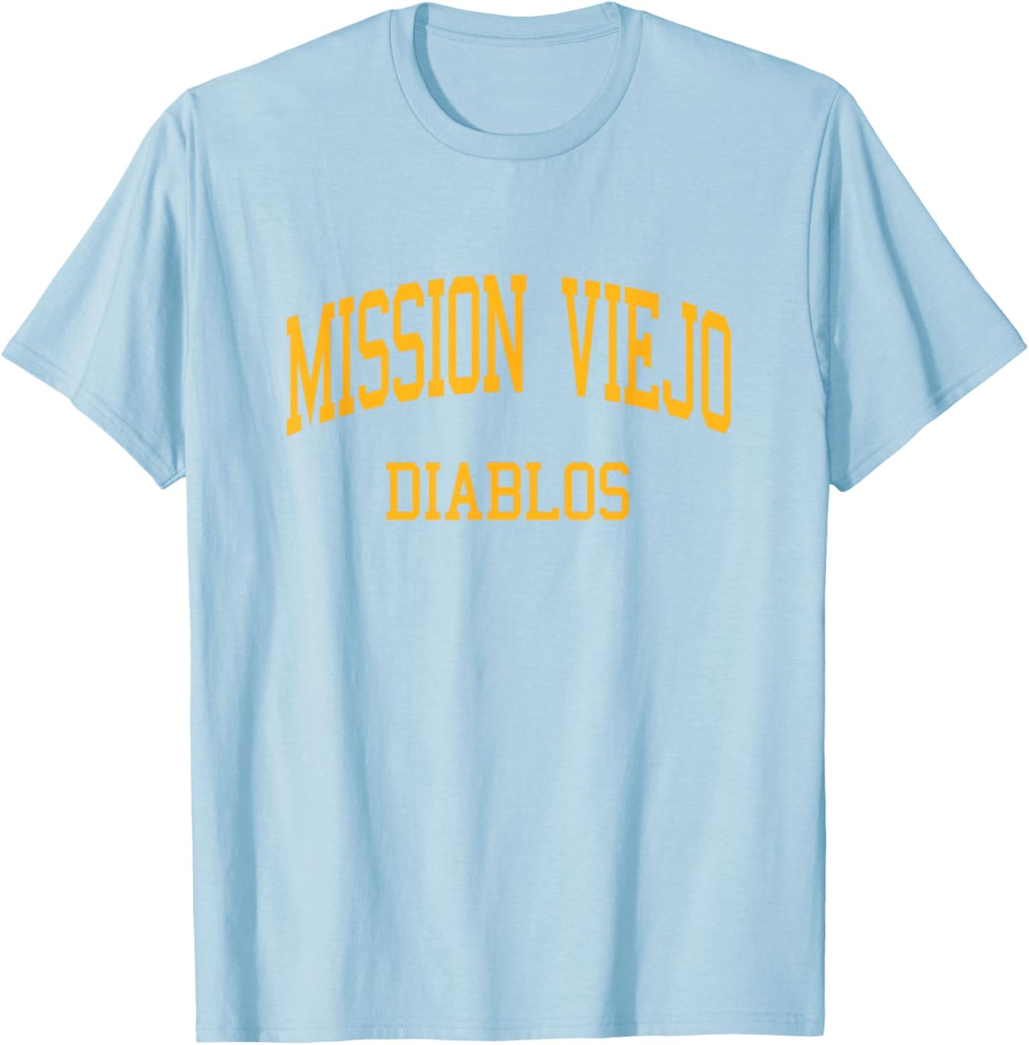 Mission Viejo High School HS Mission Viejo CA Retro Sports T-Shirt - T-Shirt | Light Blue