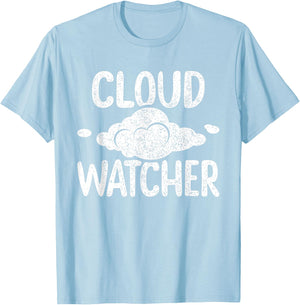 Cloud Watcher Meteorologist Weather T-Shirt - T-Shirt | Light Blue