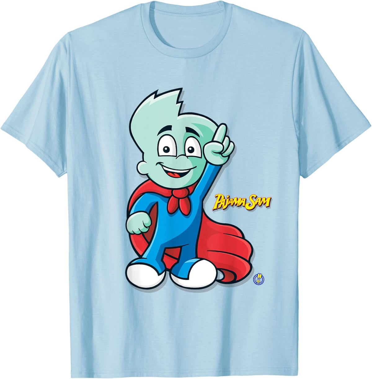 Humongous Entertainment: Pajama Sam 2 T-Shirt - T-Shirt | Light Blue