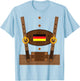 Lederhosen Funny Oktoberfest Germany Costume Shirt T-Shirt - T-Shirt | Light Blue