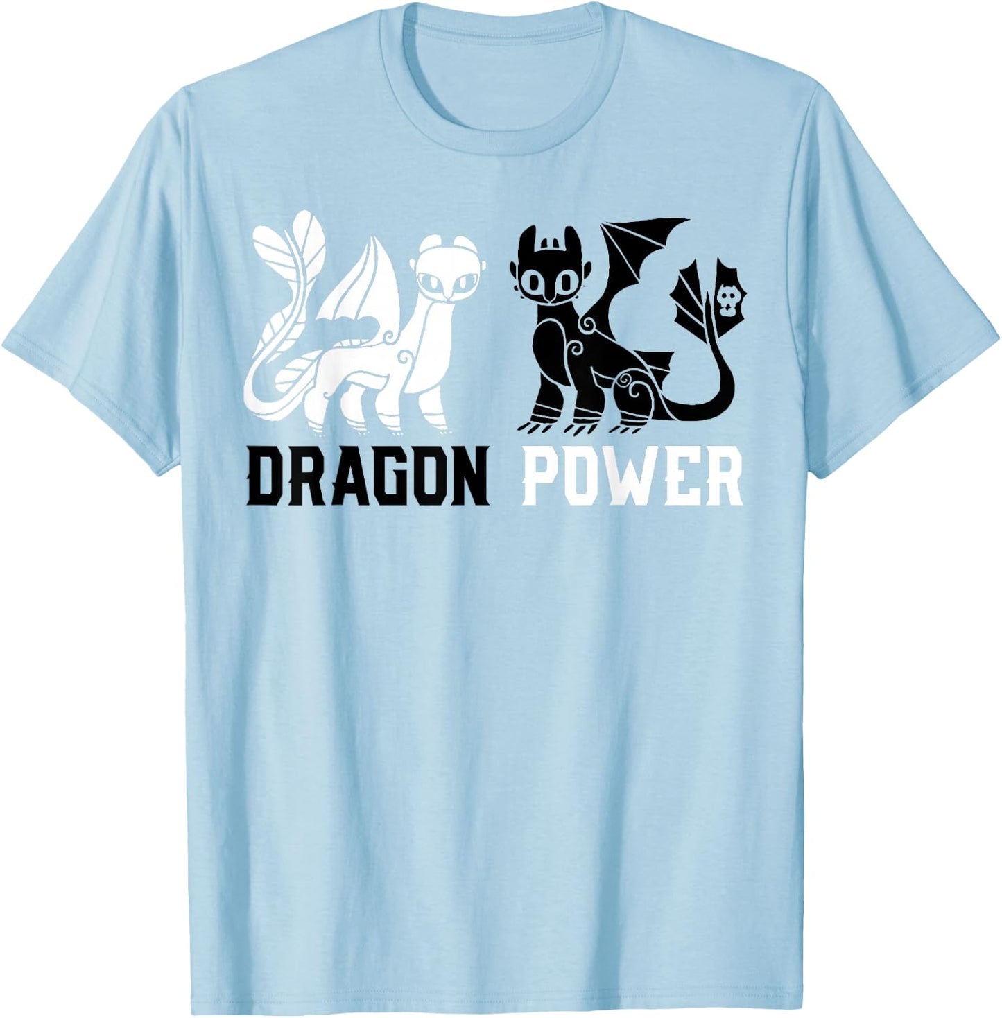 How to Train Your Dragon 3 Dragon Power T-Shirt - T-Shirt | Light Blue