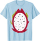 Dragon Fruit Easy Lazy DIY Halloween Costume T-Shirt - T-Shirt | Light Blue