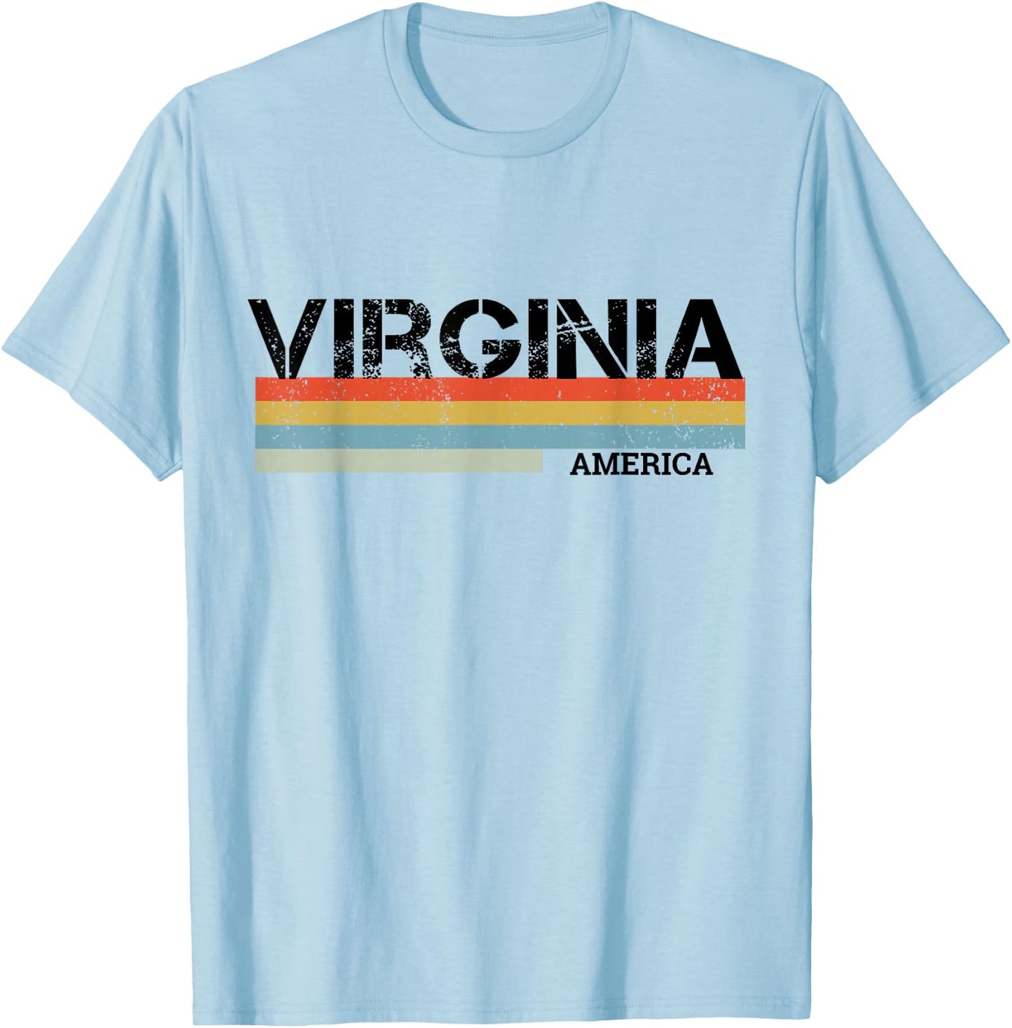 Virginia T-Shirt - T-Shirt | Light Blue