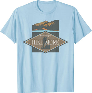Hike More Mt. Tamalpais T-Shirt - T-Shirt | Light Blue