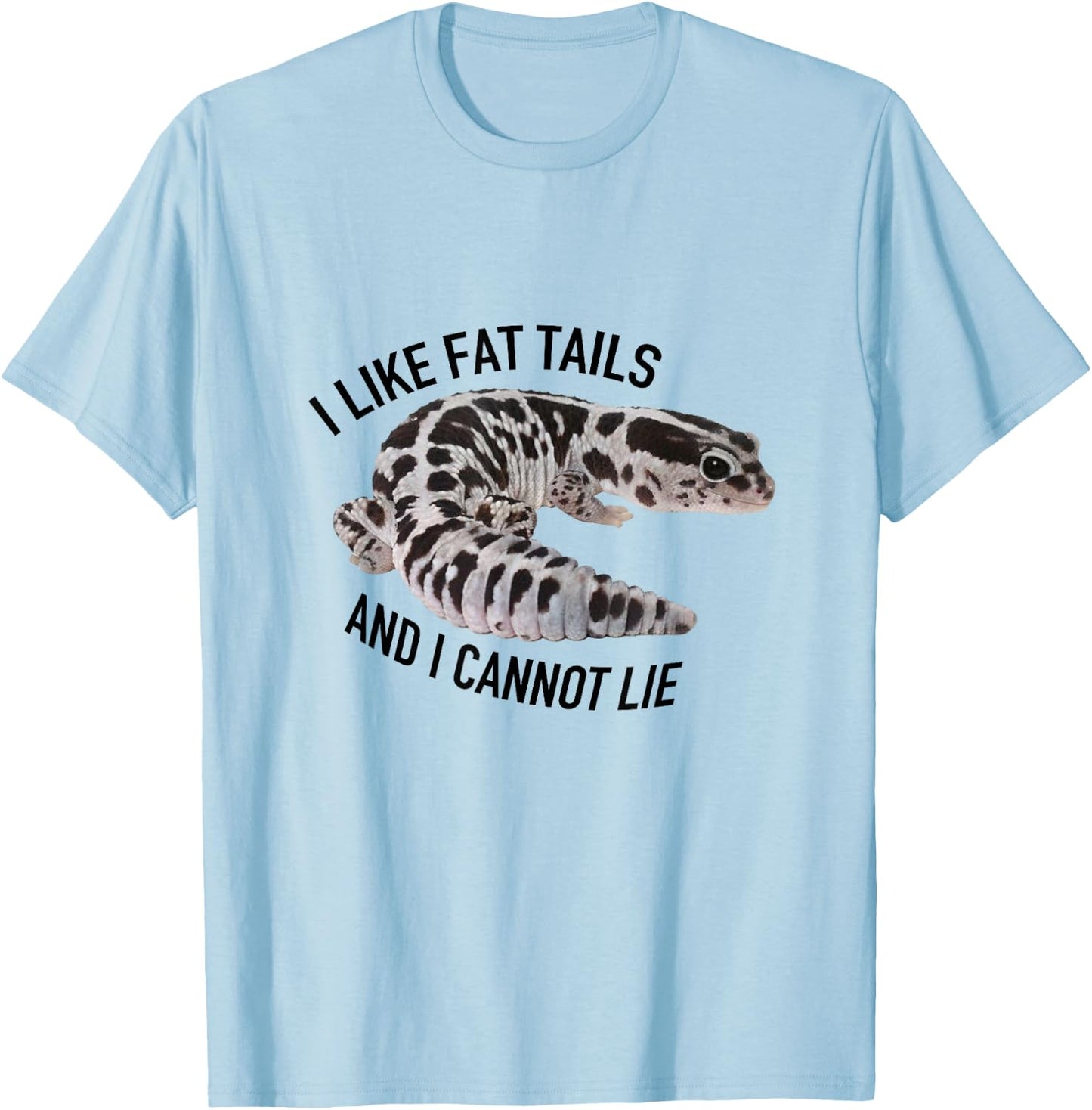 Fat-Tailed Gecko T-Shirt - T-Shirt | Light Blue