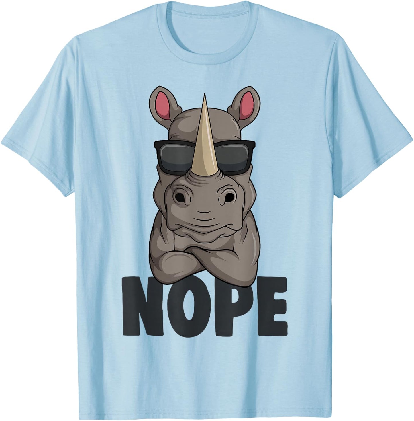 Rhino Children's Boys Women Rhinos T-Shirt - T-Shirt | Light Blue