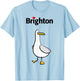 I Love Brighton T-Shirt - T-Shirt | Light Blue