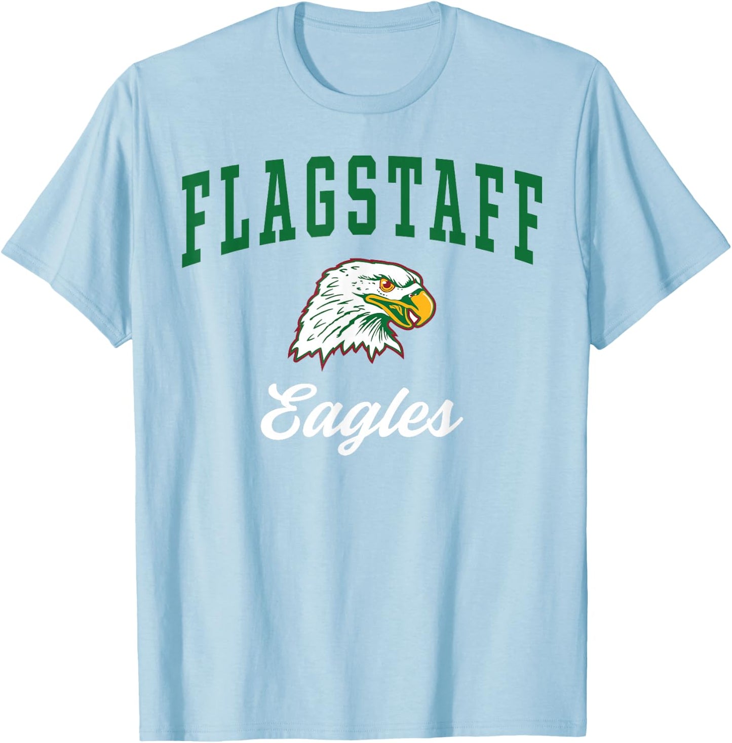 Flagstaff High School Eagles C3 T-Shirt - T-Shirt | Light Blue