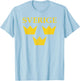Sverige Sweden Three Crowns Tre Kronor Shirt T-Shirt - T-Shirt | Light Blue