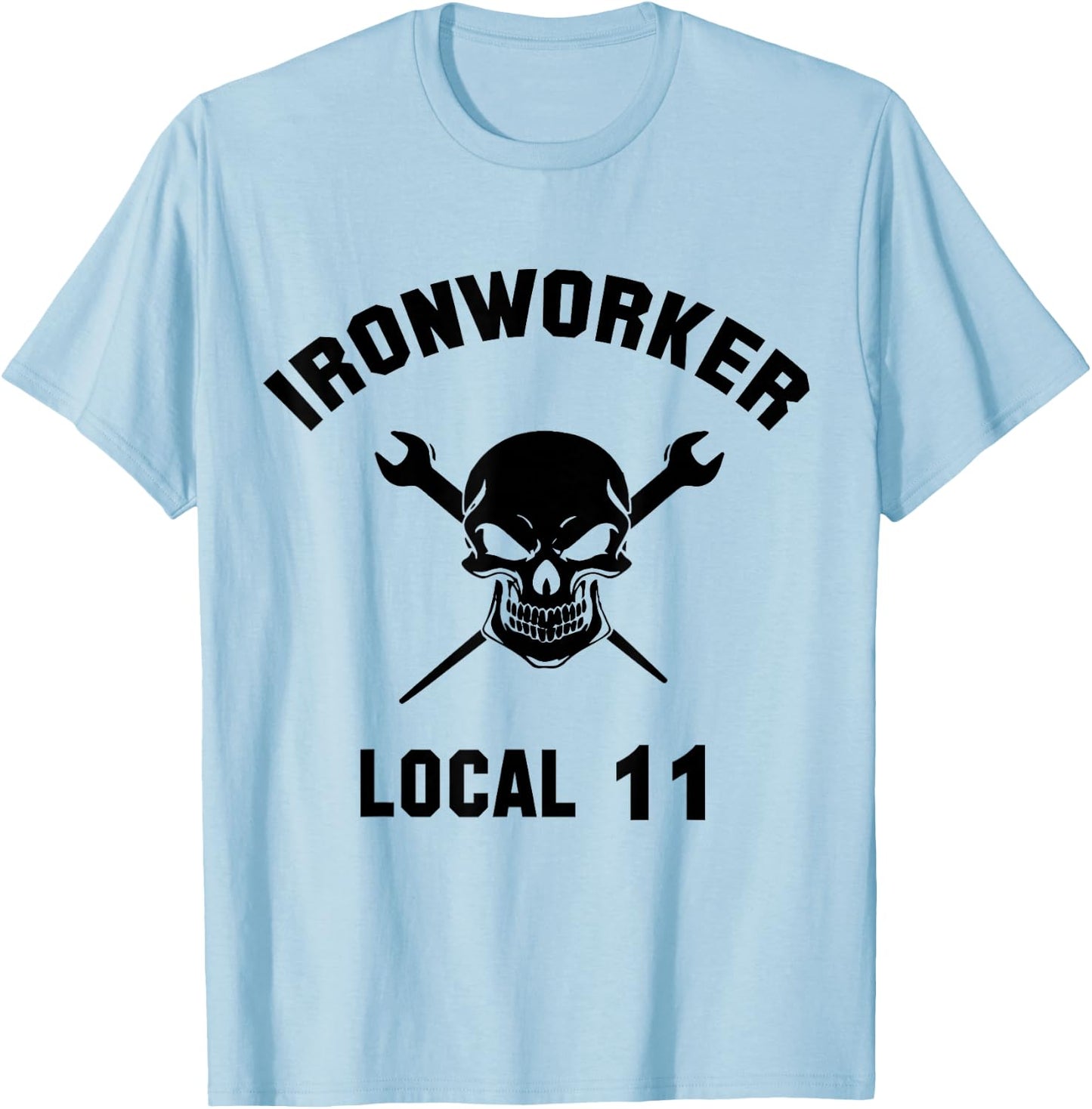 Ironworker Local 11 T-Shirt - T-Shirt | Light Blue