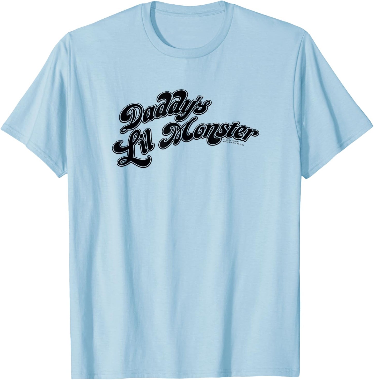 Suicide Squad Daddys Lil' Monster T-Shirt - T-Shirt | Light Blue