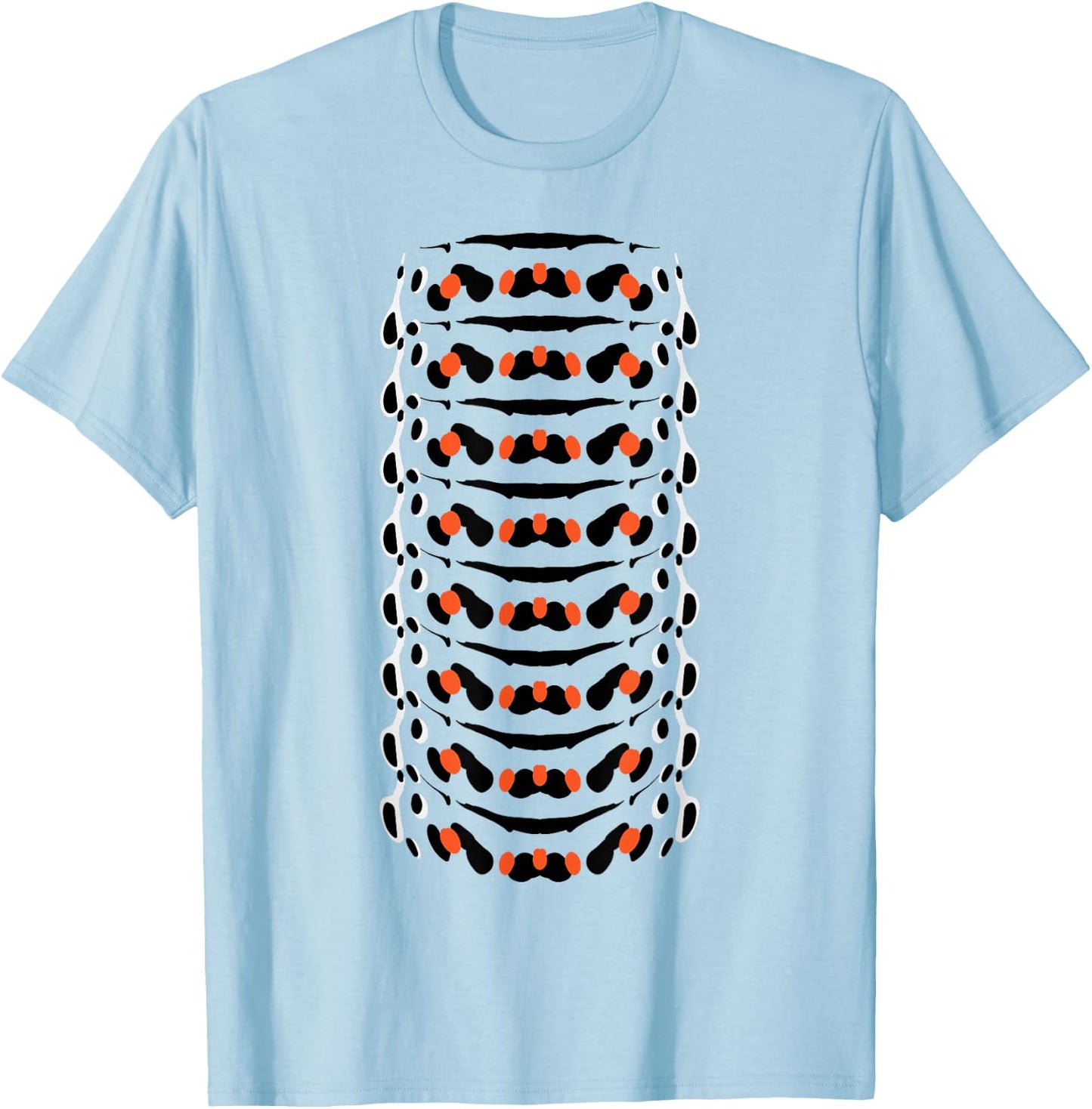 Caterpillar Funny Lazy DIY Costume Easy Halloween T-Shirt - T-Shirt | Light Blue
