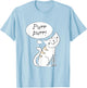 Purr! Cat Kids T-Shirt - T-Shirt | Light Blue