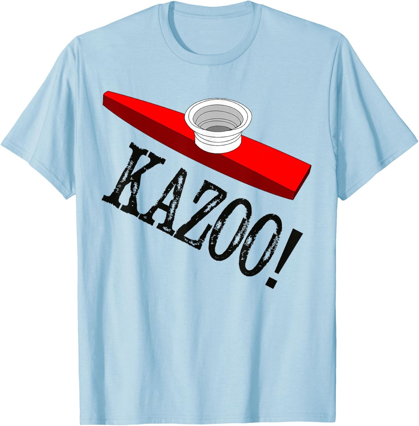 Kazoo Making Music Men Women Kids Boys Girls T-Shirt - T-Shirt | Light Blue
