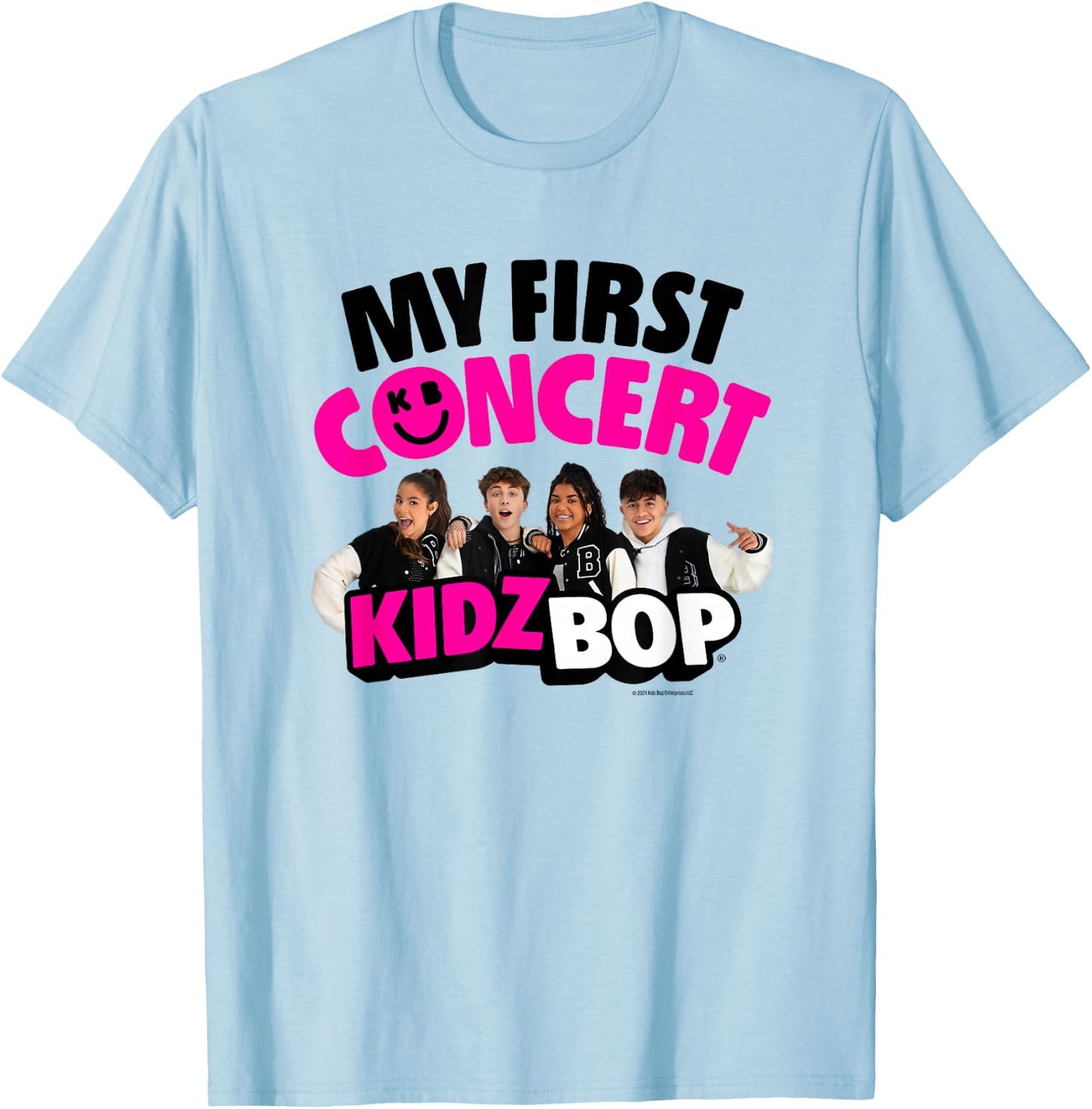 KIDZ BOP - My First Concert Design T-Shirt - T-Shirt | Light Blue