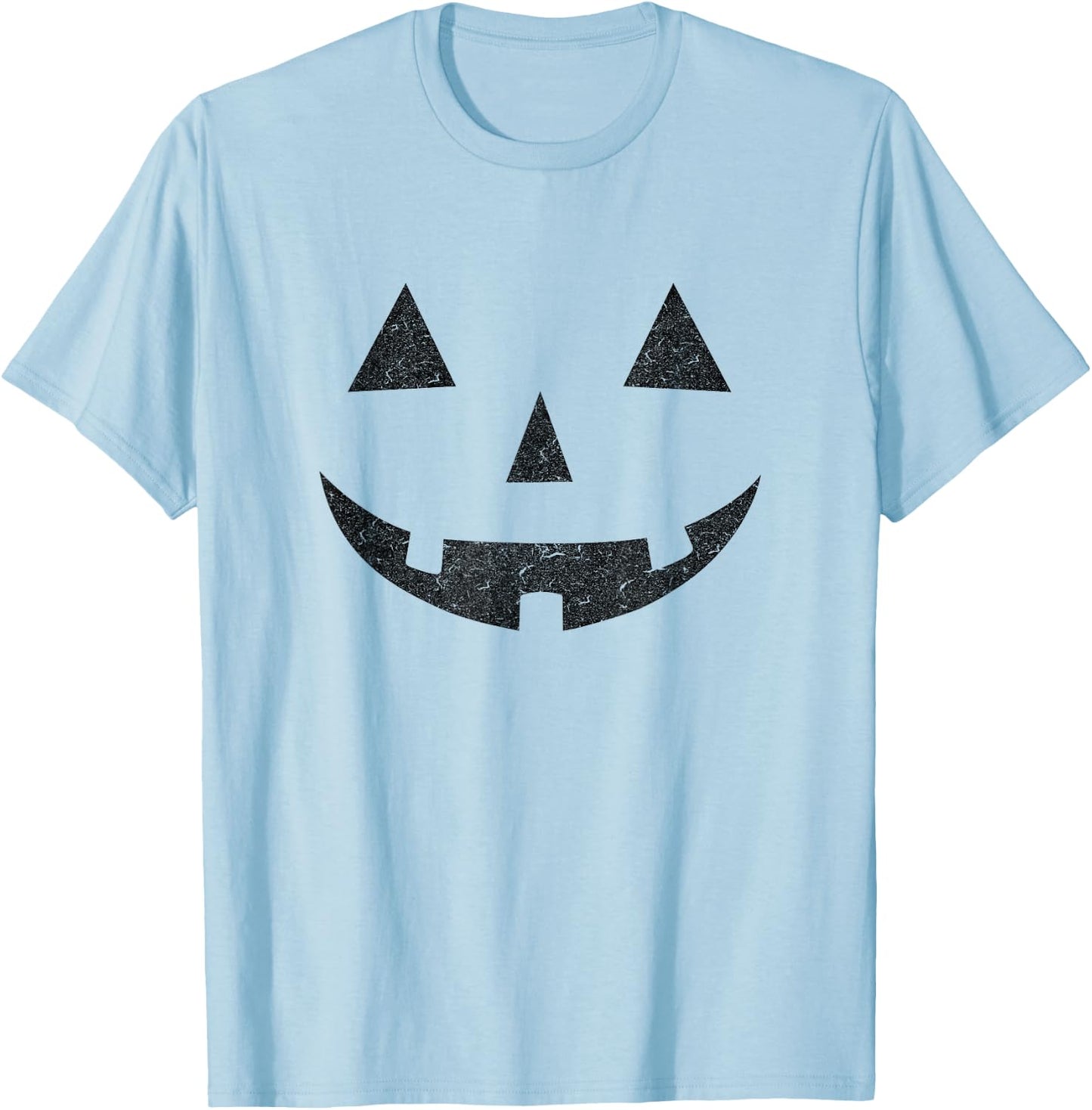 Vintage Jack o Lantern JackoLantern Pumpkin Face T-Shirt - T-Shirt | Light Blue