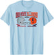 Ohio State Buckeyes vs Illinois Fighting Illini Gameday T-Shirt - T-Shirt | Light Blue