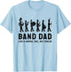 Marching Band Dad Definition T-Shirt - T-Shirt | Light Blue
