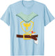 Knight In Shining Armor Sword Suit Halloween Costume T-Shirt - T-Shirt | Light Blue