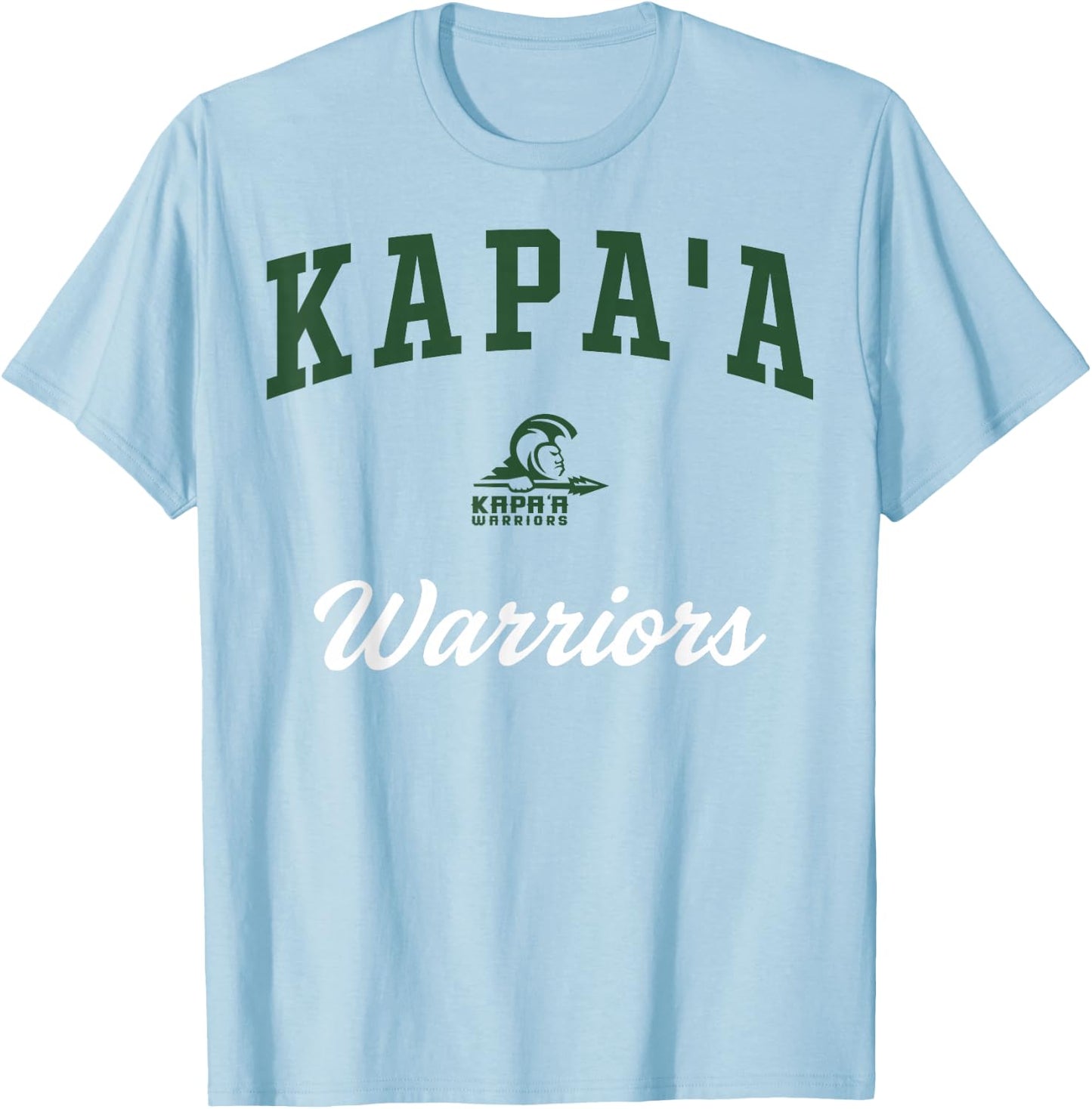 Kapa'a High School Warriors T-Shirt - T-Shirt | Light Blue