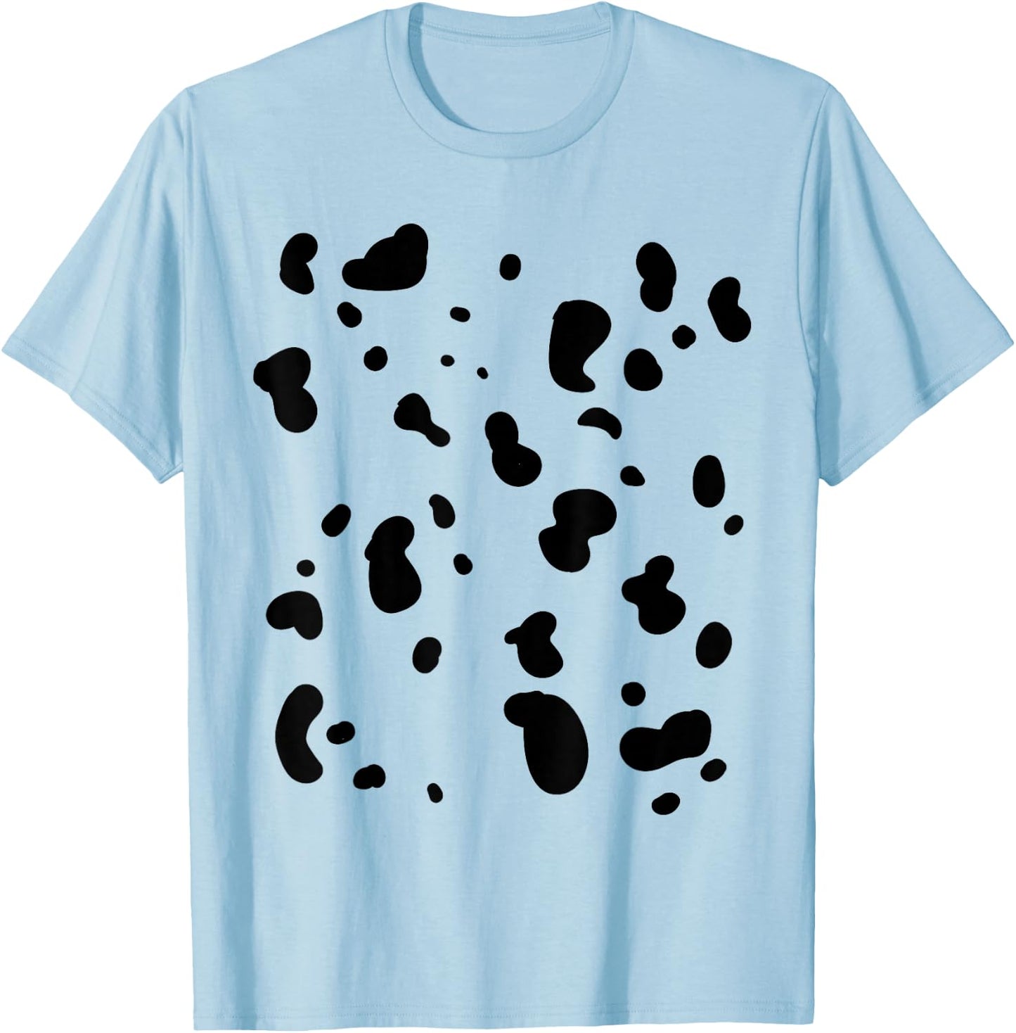 Dalmatian Costume Dog Halloween Kids Adult Women Men Toddler T-Shirt - T-Shirt | Light Blue