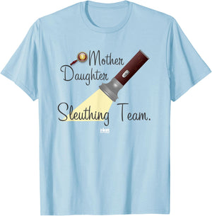 Nancy Drew: Mother/Daughter Sleuthing Team T-Shirt - T-Shirt | Light Blue