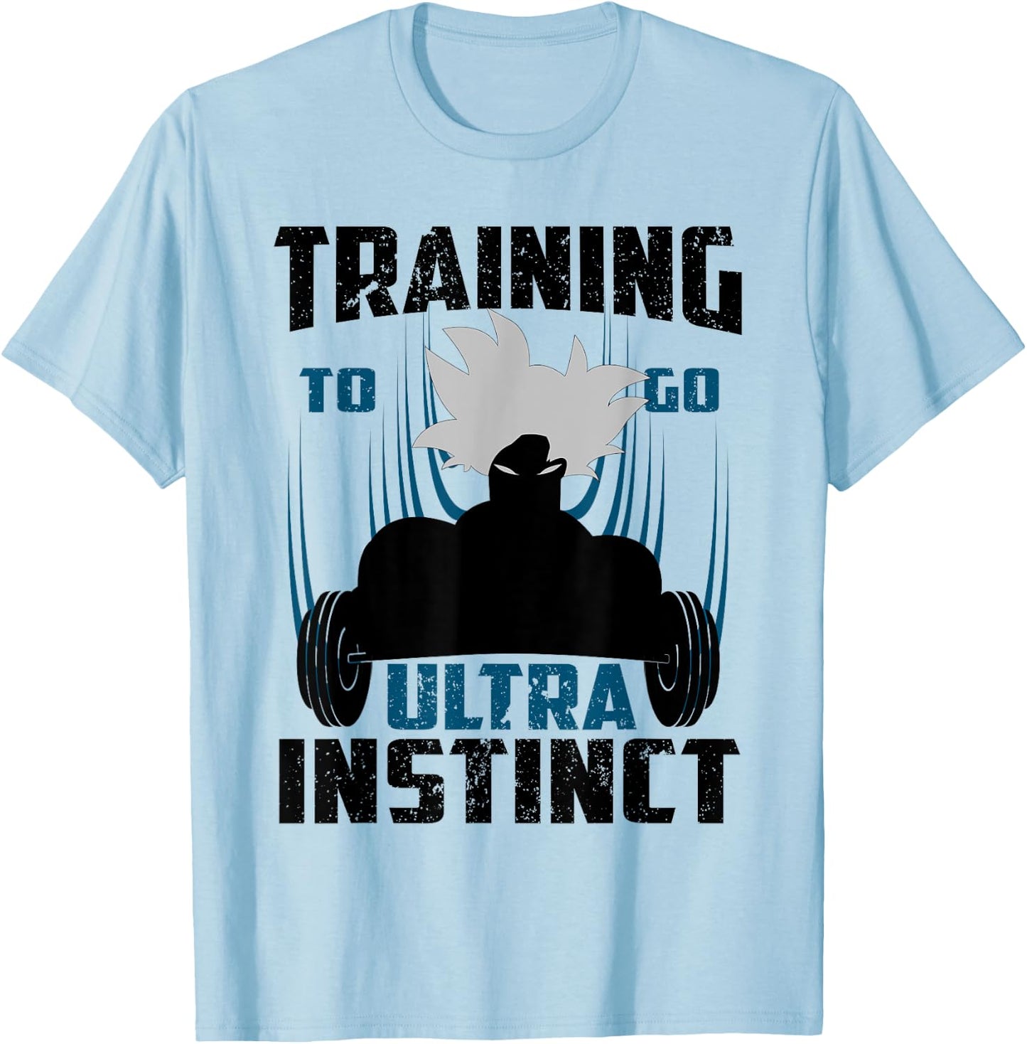 Ultra Instinct For Gym Workout T-Shirt - T-Shirt | Light Blue