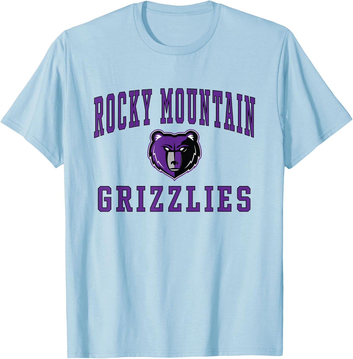 Rocky Mountain High School Grizzlies T-Shirt - T-Shirt | Light Blue
