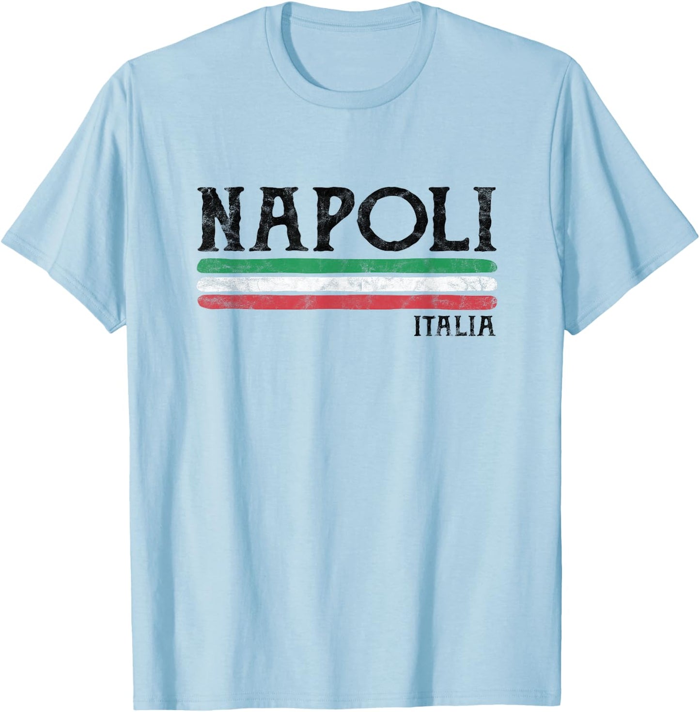 Naples Italy Napoli Italia Gift Italian Souvenir T-Shirt - T-Shirt | Light Blue