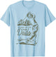 Saturdays are for The Dads Golfer Swing T-Shirt - T-Shirt | Light Blue