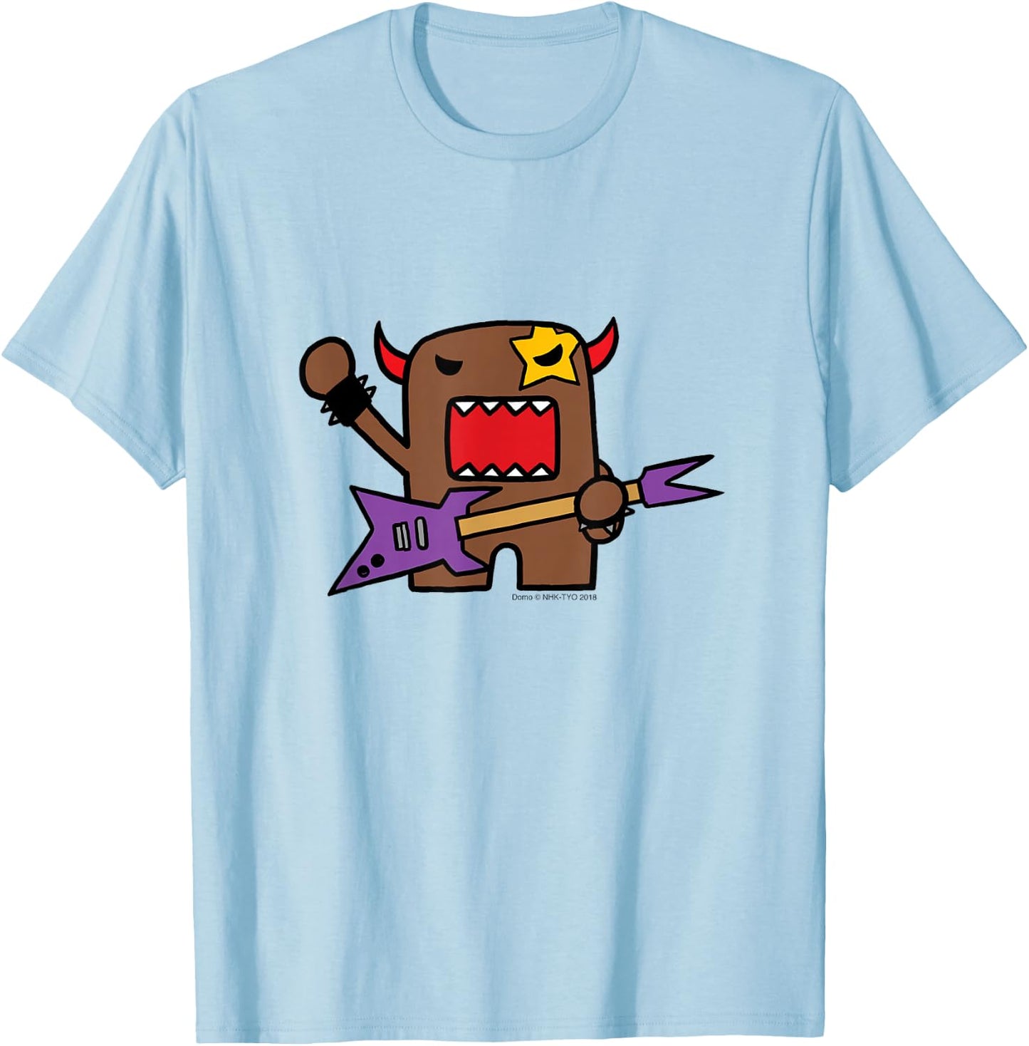 Domo Rocker T-Shirt - T-Shirt | Light Blue