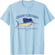 JCombs: Grand Cayman Cayman Islands Vintage Sailfish T-Shirt - T-Shirt | Light Blue
